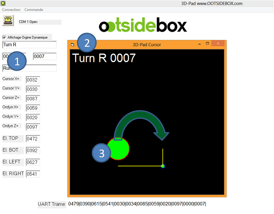 3DPad logiciel