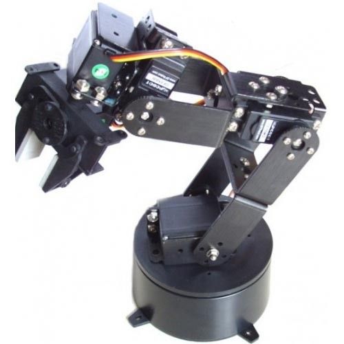 Bras Robotique Pince Mécanique en Alliage d'Aluminium Haute Résistance pour Servomoteur