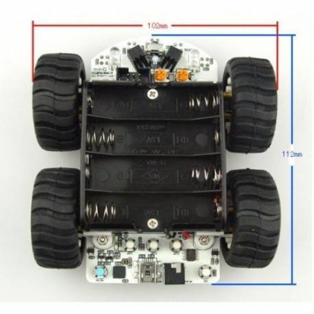 Kit robot mobile MiniQ 4 roues motrices
