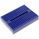 Mini Breadboard 170 points Adh&eacute;sive - Bleu