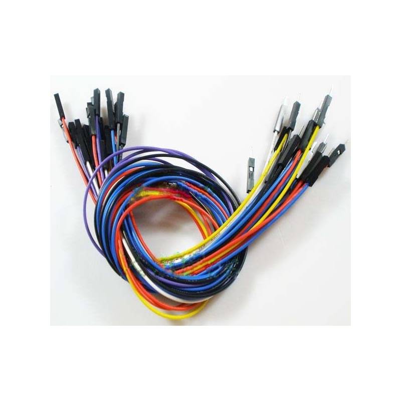 Kit de 20 fils connecteurs mâle/femelle spécial Arduino