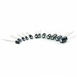 Pack de 120 condensateurs electrolytiques