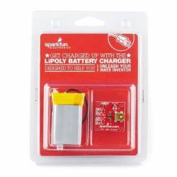 Chargeur LIPO 3,7V + Batterie 1S