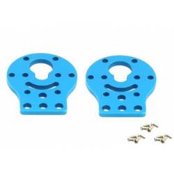 DC Motor-37 Bracket-Blue (2-Pack)