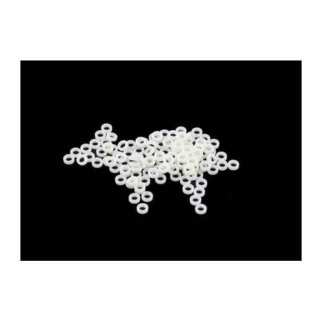 Plastic Spacer4*7*2-White (100-Pack