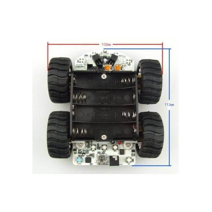 Kit robot mobile MiniQ 4 roues motrices