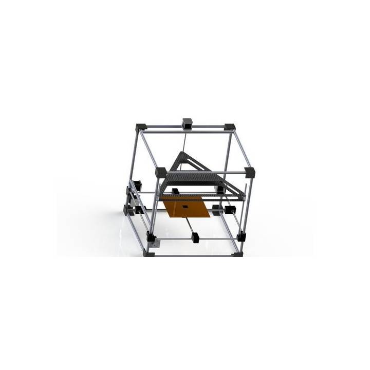 Kit Mécanique MakerBeam noir anodisé