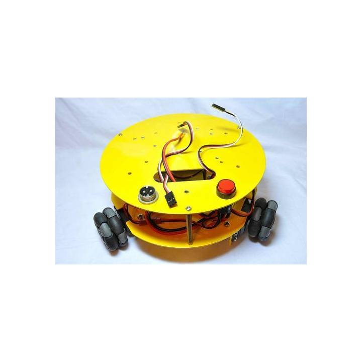 Plateforme 3 roues omnidirectionnelles