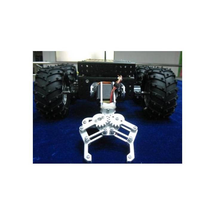 Châssis robot 4 roues motrices + Pince: "4WD Wild Thumper"?