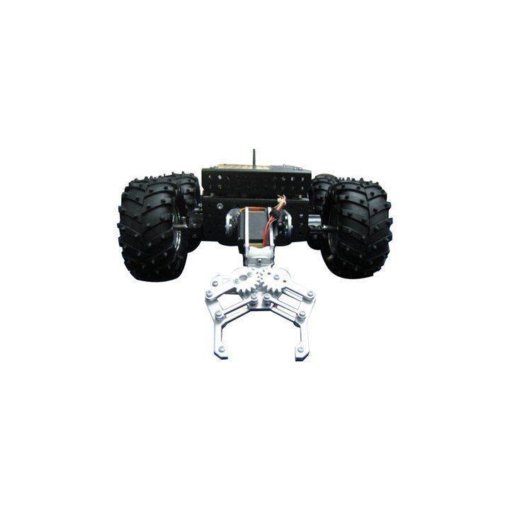 Châssis robot 4 roues motrices + Pince: "4WD Wild Thumper"?