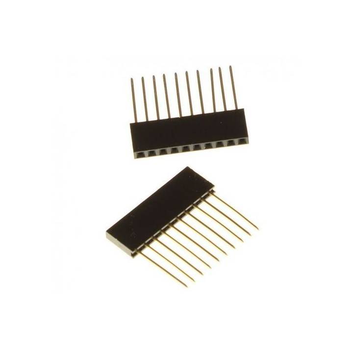 Connecteur strip 14.5mm 10 pins spécial arduino (la paire)