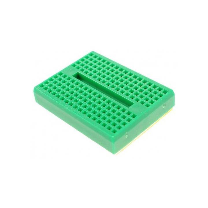 Mini Breadboard 170 points Adhésive - Vert