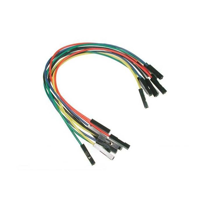 Kit de 20 fils connecteurs femelle/femelle spécial Arduino