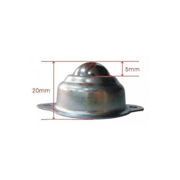 Roulette à bille (ball caster) metal