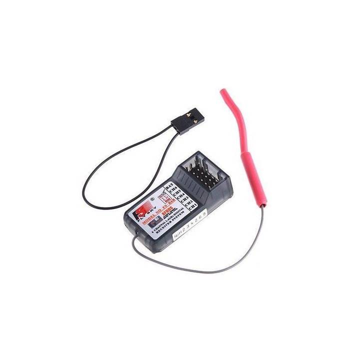 Radiocommande et Recepteur 2.4G FS-CT6B 6CH