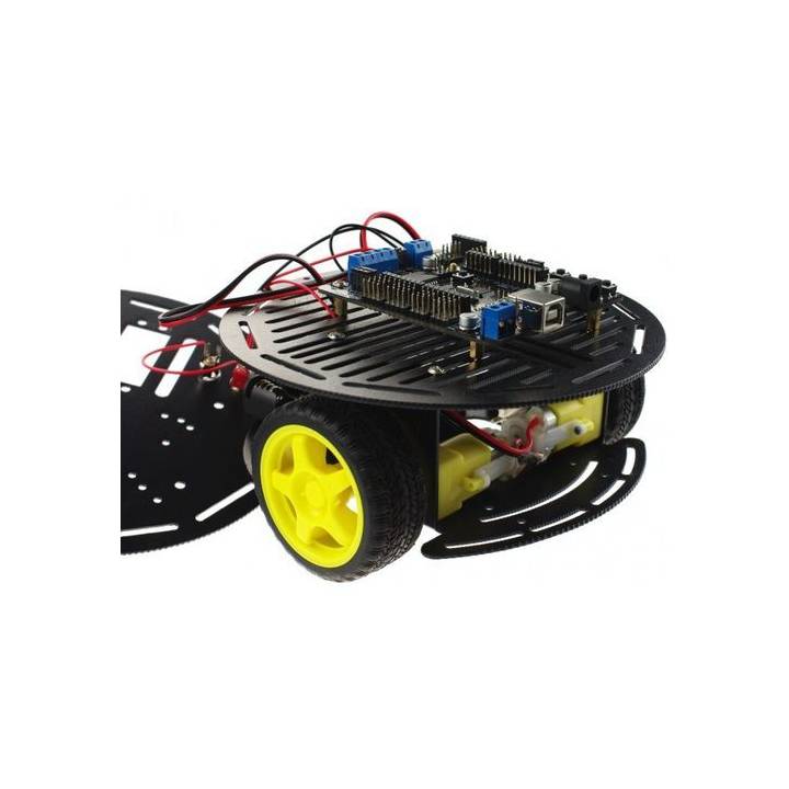 Support châssis robot rond