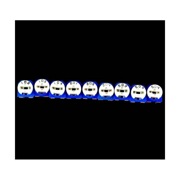 Pack de 55 potentiomètres
