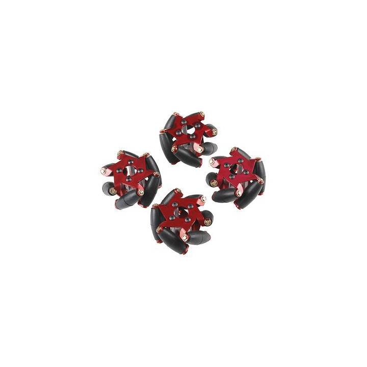 Roues Mecanum - Pack de 4