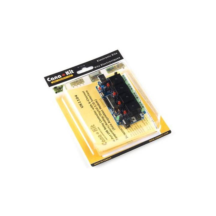  contrôleur usb de relais + 6 E/S