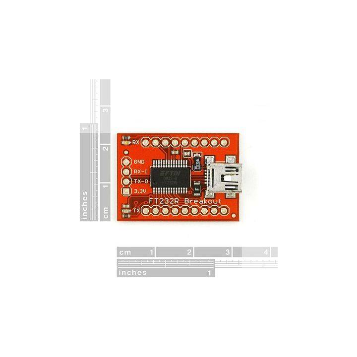 carte d'évaluation usb-série FT232RL
