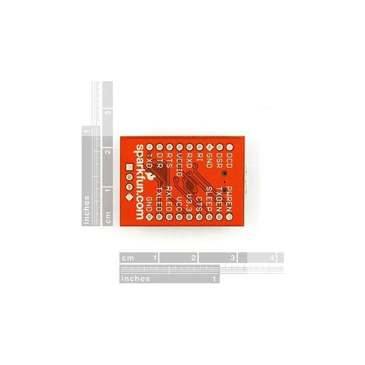 carte d'évaluation usb-série FT232RL
