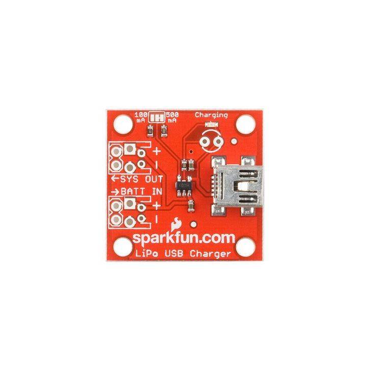 Chargeur LIPO 3,7V + Batterie 1S