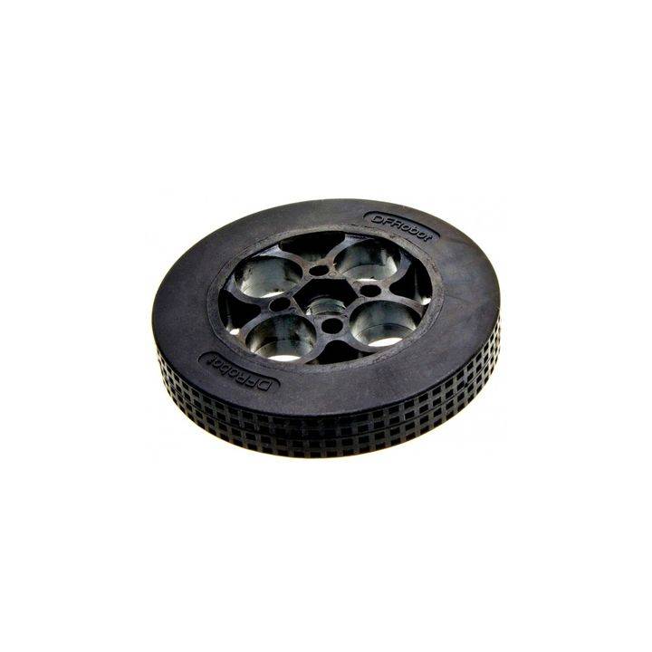 Paire de roues caoutchouc 136×24mm