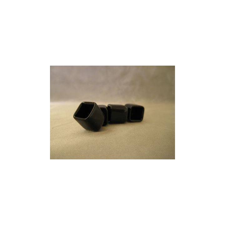 4x caches vinyl noir pour MakerBeam
