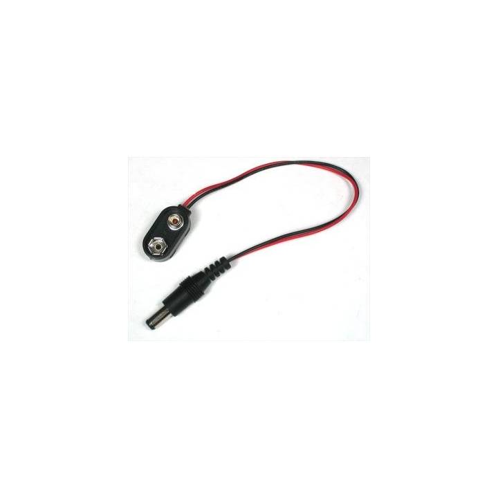 Cable alimentation pile 9V