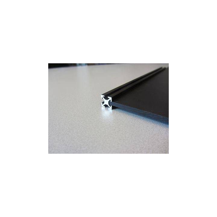 Plaque en polystyrene noir - 300mmx200mmx3mm