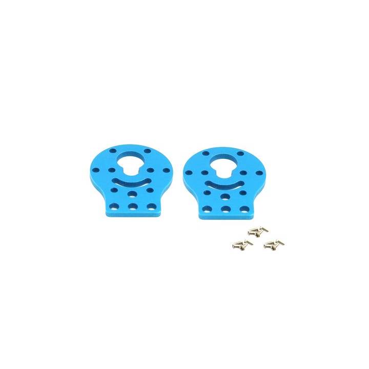 DC Motor-37 Bracket-Blue (2-Pack)