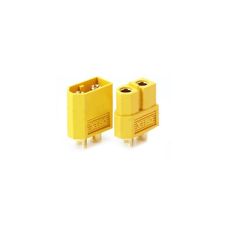 Connecteurs XT60 (mâle + femelle)