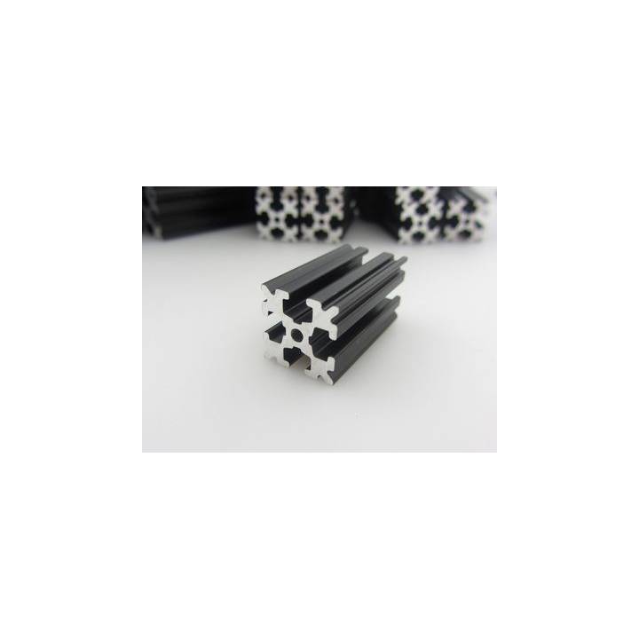 Kit OpenBeam de profilés aluminium anodisé noir