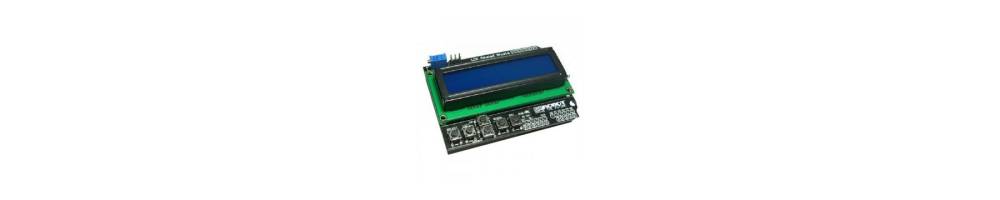 Leds et écrans LCD pour robots