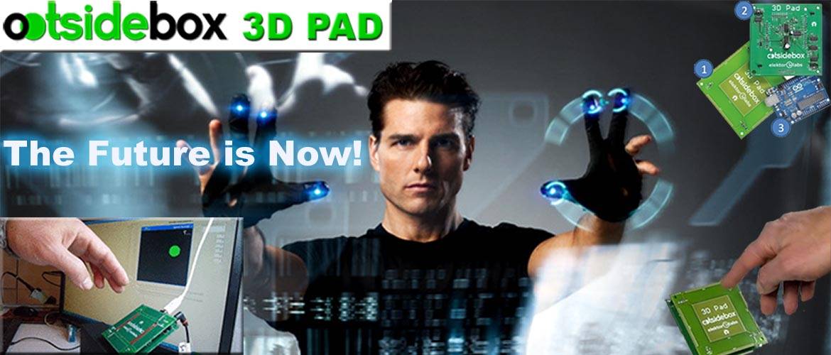 OOTSIDEBOX 3DPAD Interface gestuelle 3D
